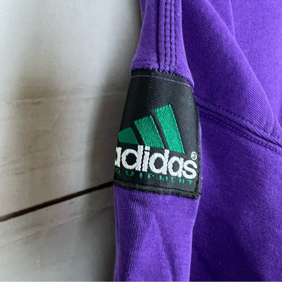 Vintage 1990s Adidas Cristiano Ronaldo Equipment Sweatshirt Medium - Picture 3 of 5